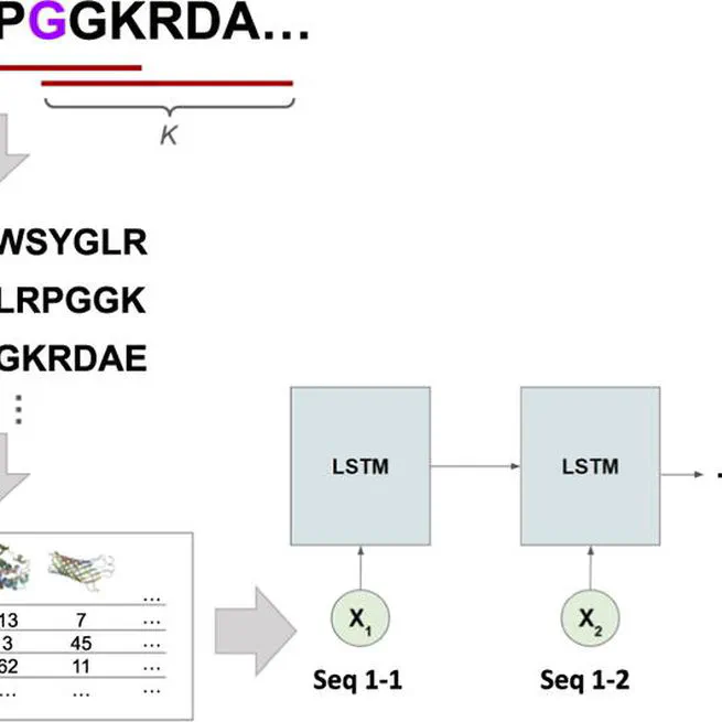 Learning Proteome Domain Folding Using LSTMs in an Empirical Kernel Space